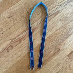 Double loop Belt leather man